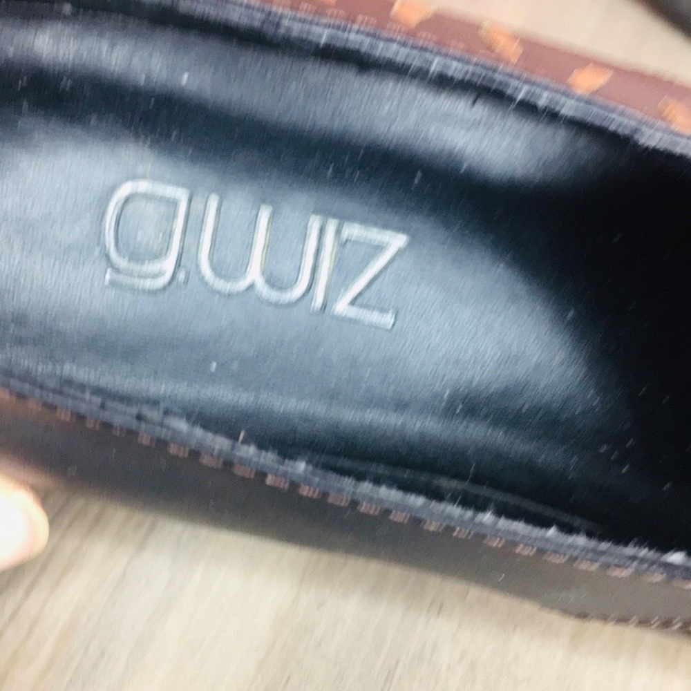 Vintage G. Wiz Black Leather
Comfort Driving Wedge Shoes - Picture 10 of 11